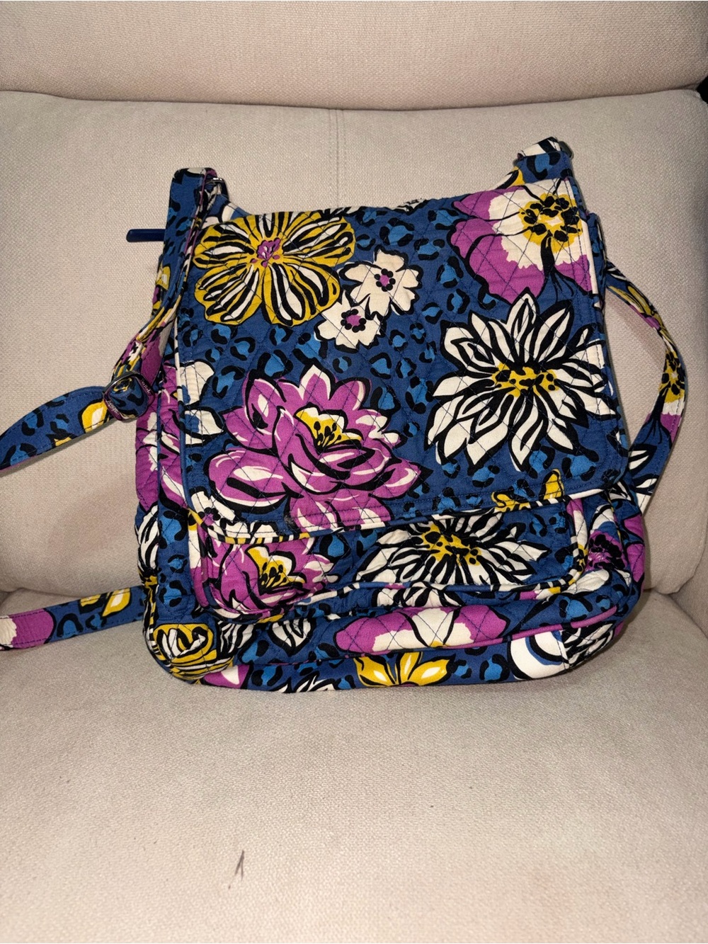 Vera Bradley Crossbody (Midnight Blues)
